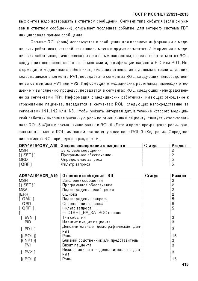 ГОСТ Р ИСО/HL 7 27931-2015, страница 422